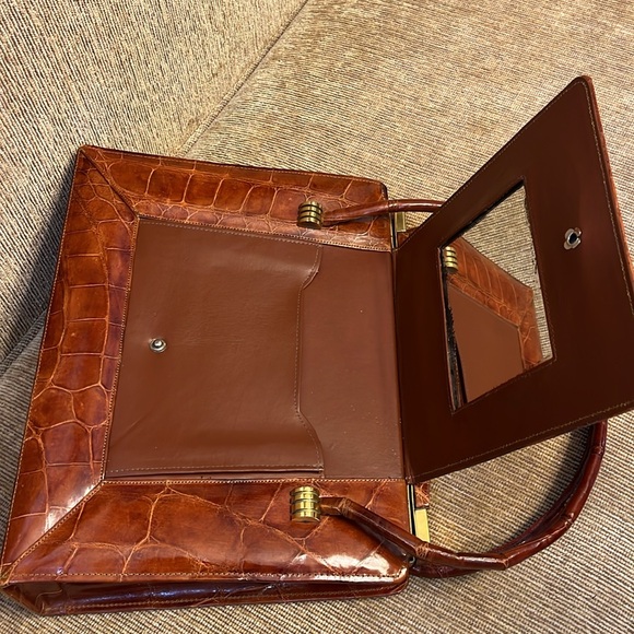 Vintage real alligator bag - Picture 6 of 12